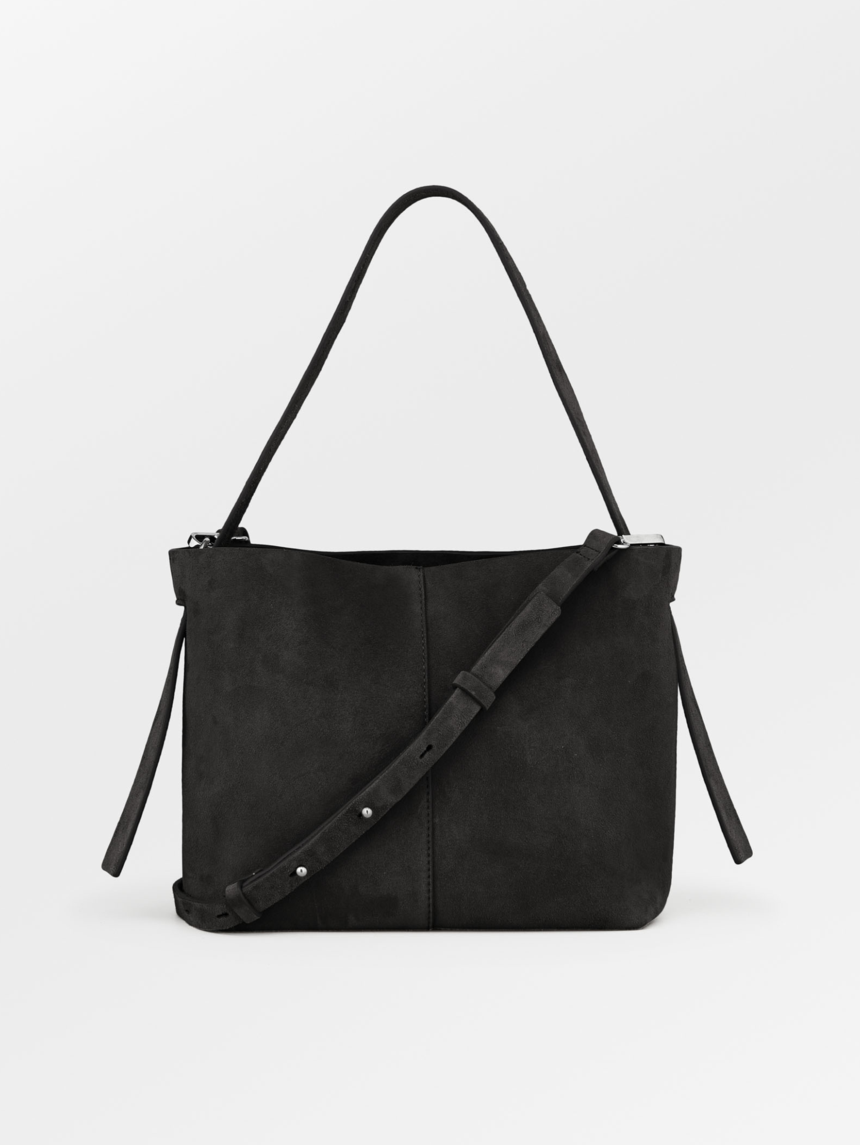 Becksöndergaard, Suede Fraya Small Bag - Black, bags, bags, bags, sale, sale, bags, bags, bags, bags, gifts, black week, black week