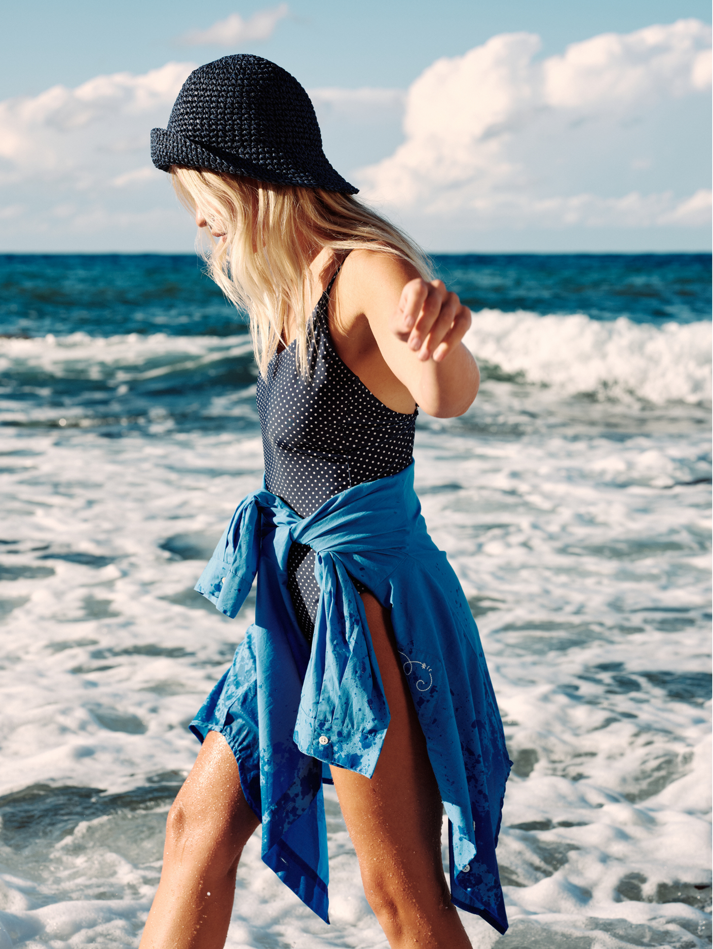 Polka Dot Bea Swimsuit Clothing BeckSöndergaard