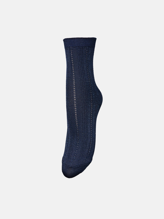 Becksöndergaard, Glitter Drake Sock - Dress Blue, socks, socks, socks
