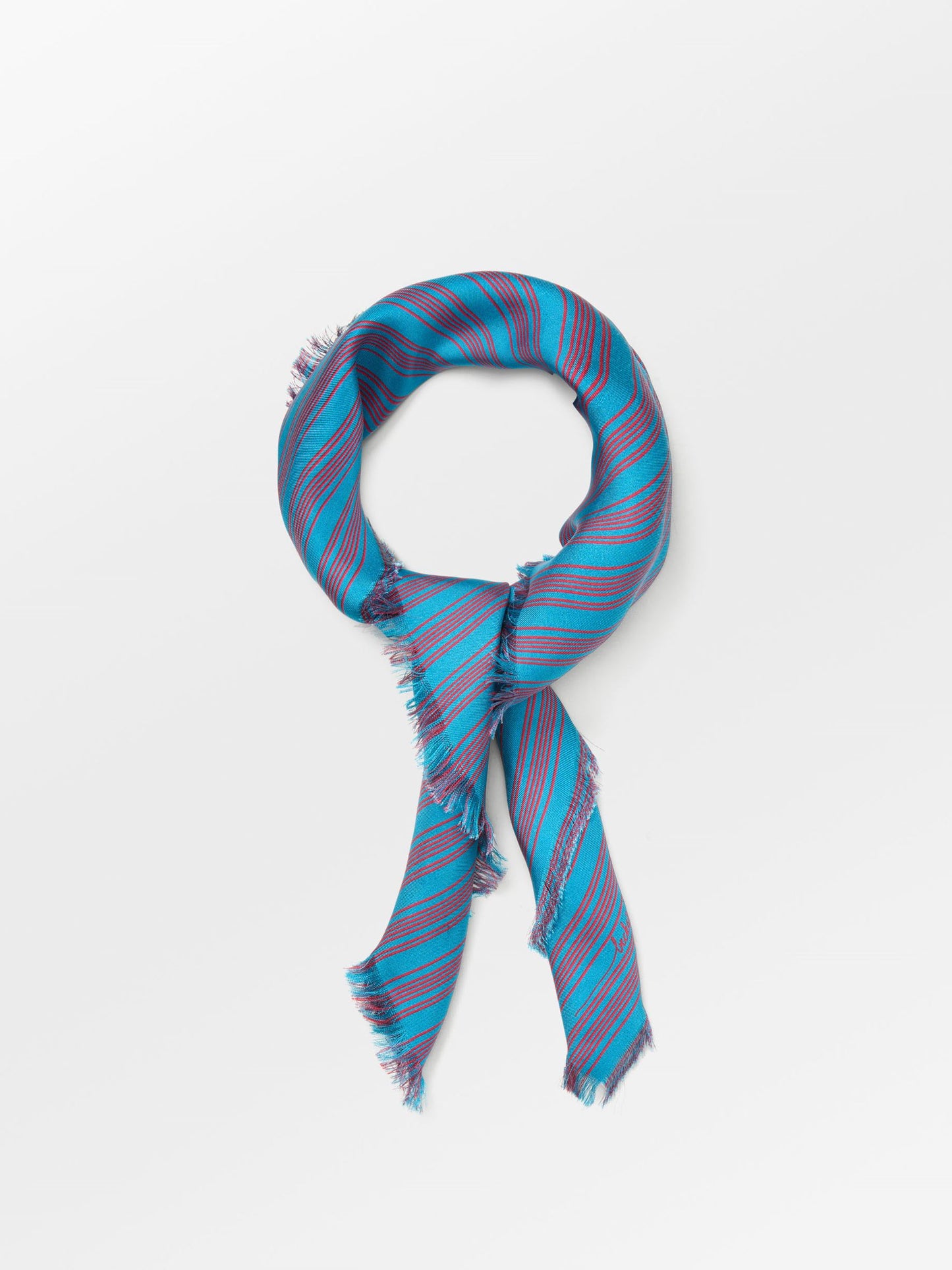 Becksöndergaard, Strifilia Sia Scarf - Mosaic Blue, scarves, scarves, scarves, scarves, black week, black week