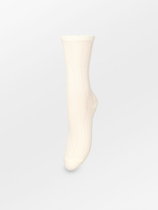 Becksöndergaard, Crochia Cotta Sock - Birch White, archive, archive, socks
