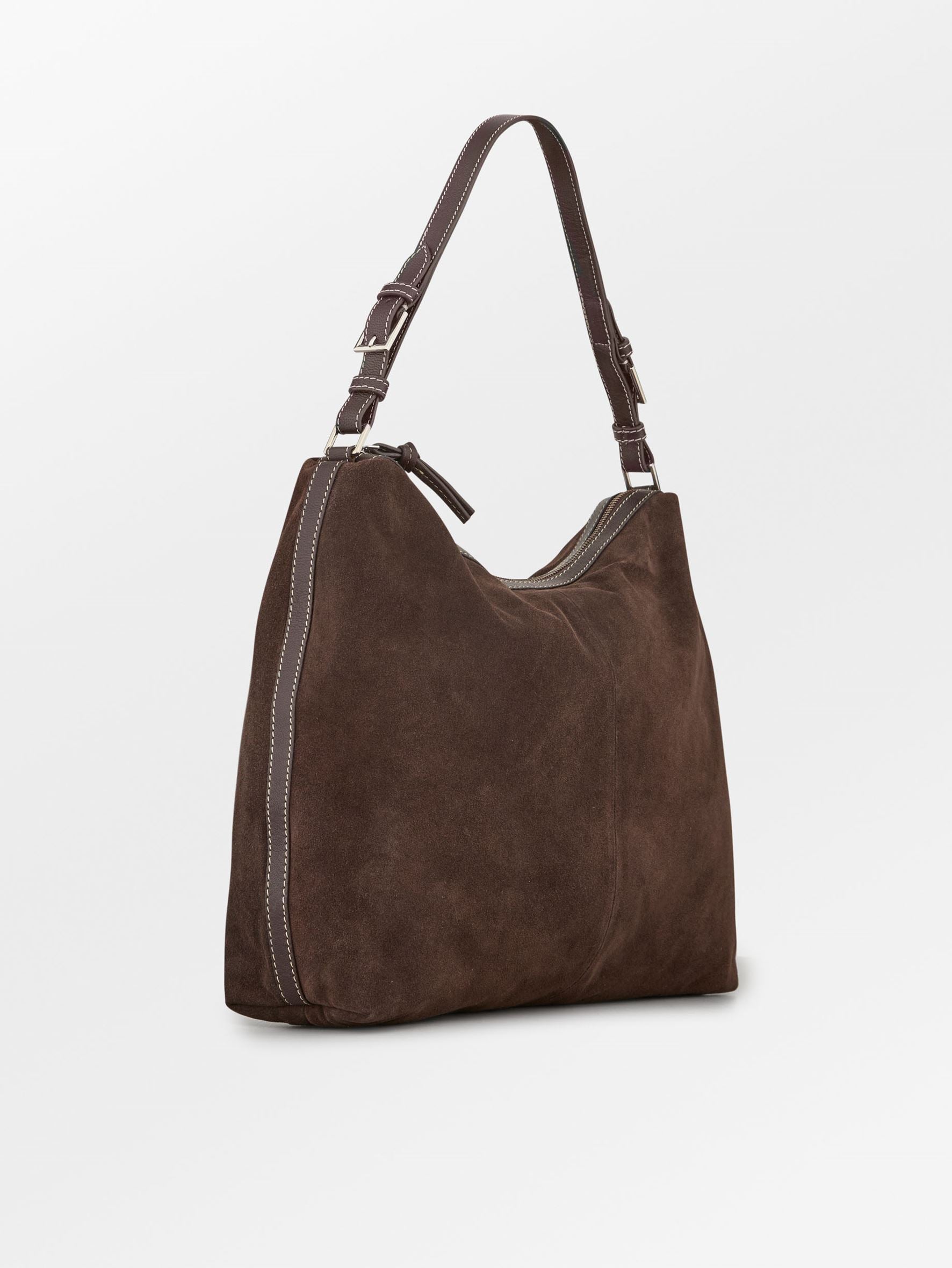 Suede Ginni Large Bag OneSize BeckSöndergaard