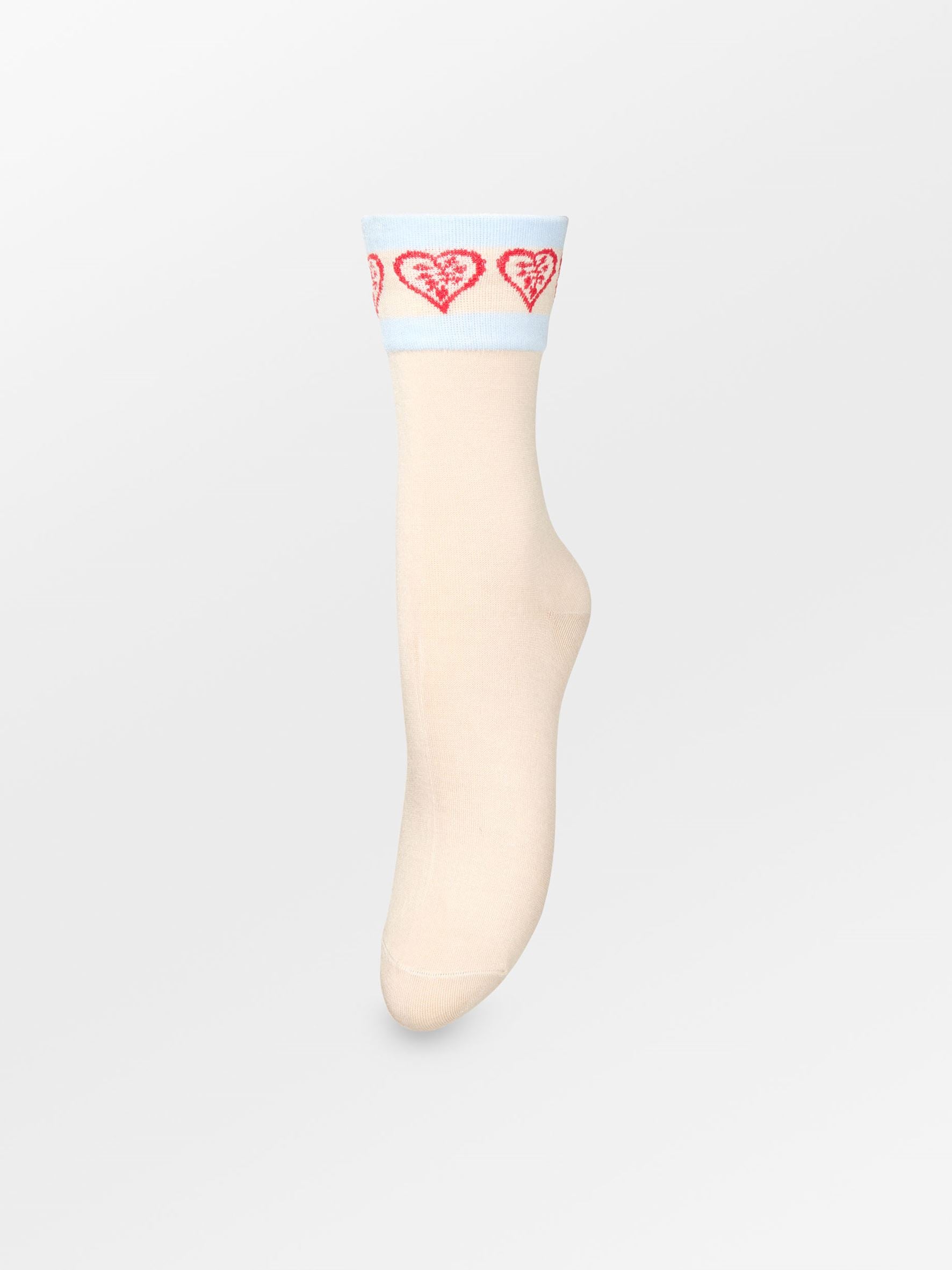 Becksöndergaard, Hearty Bam Sock - Whitecap Gray, socks, sale, sale, socks, black week, black week
