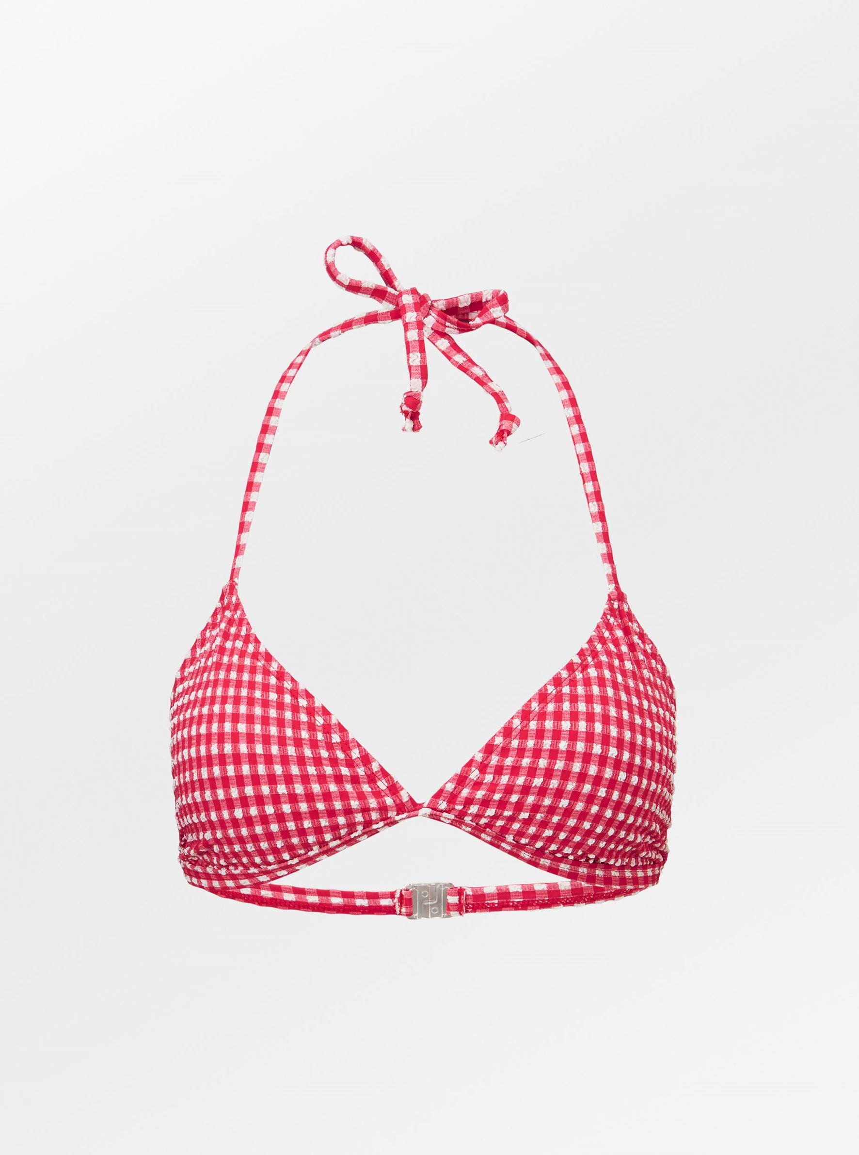 Seersucker Estee Bikini Top Clothing BeckSöndergaard