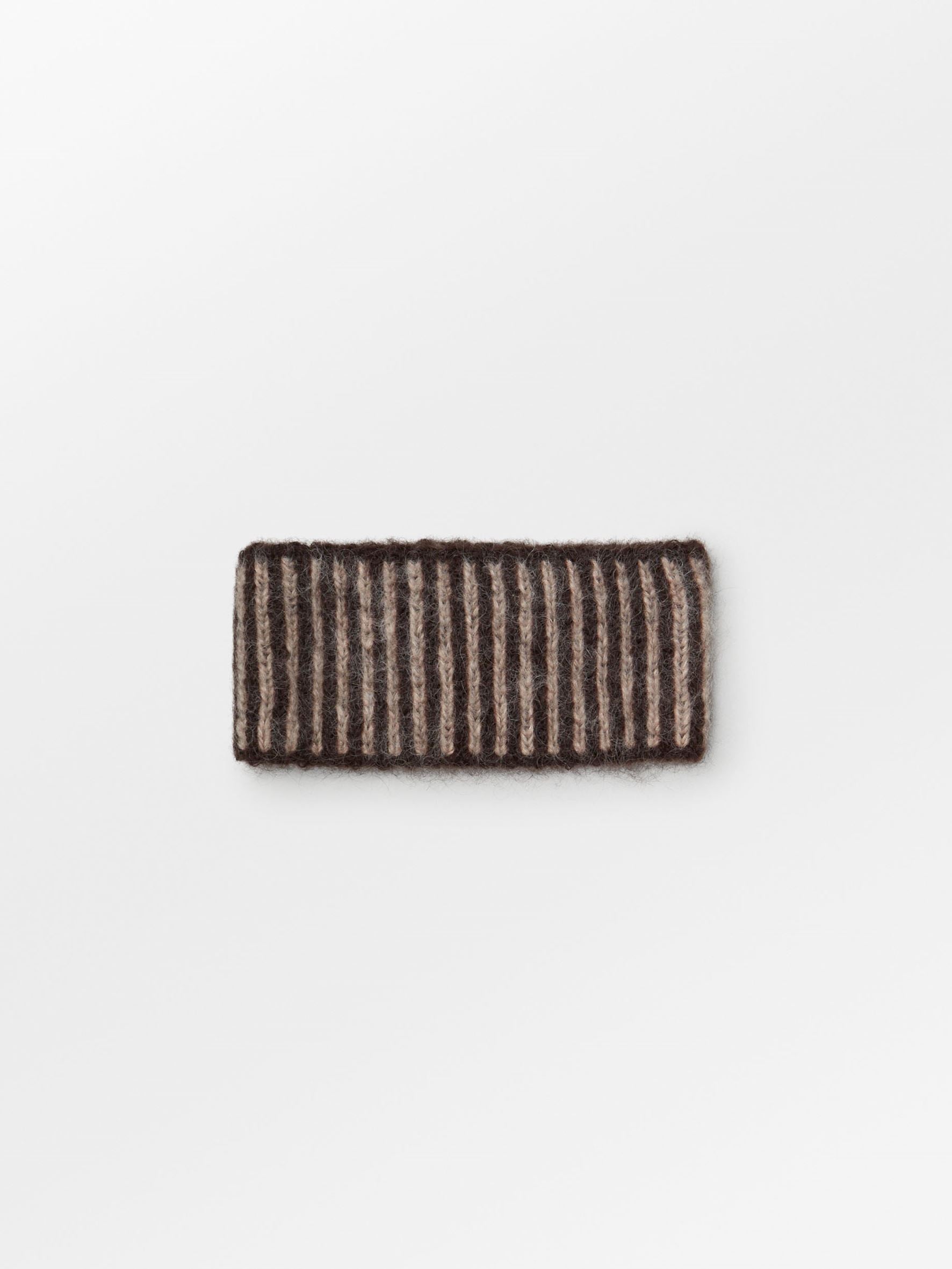 Striped Oma Headband OneSize BeckSöndergaard