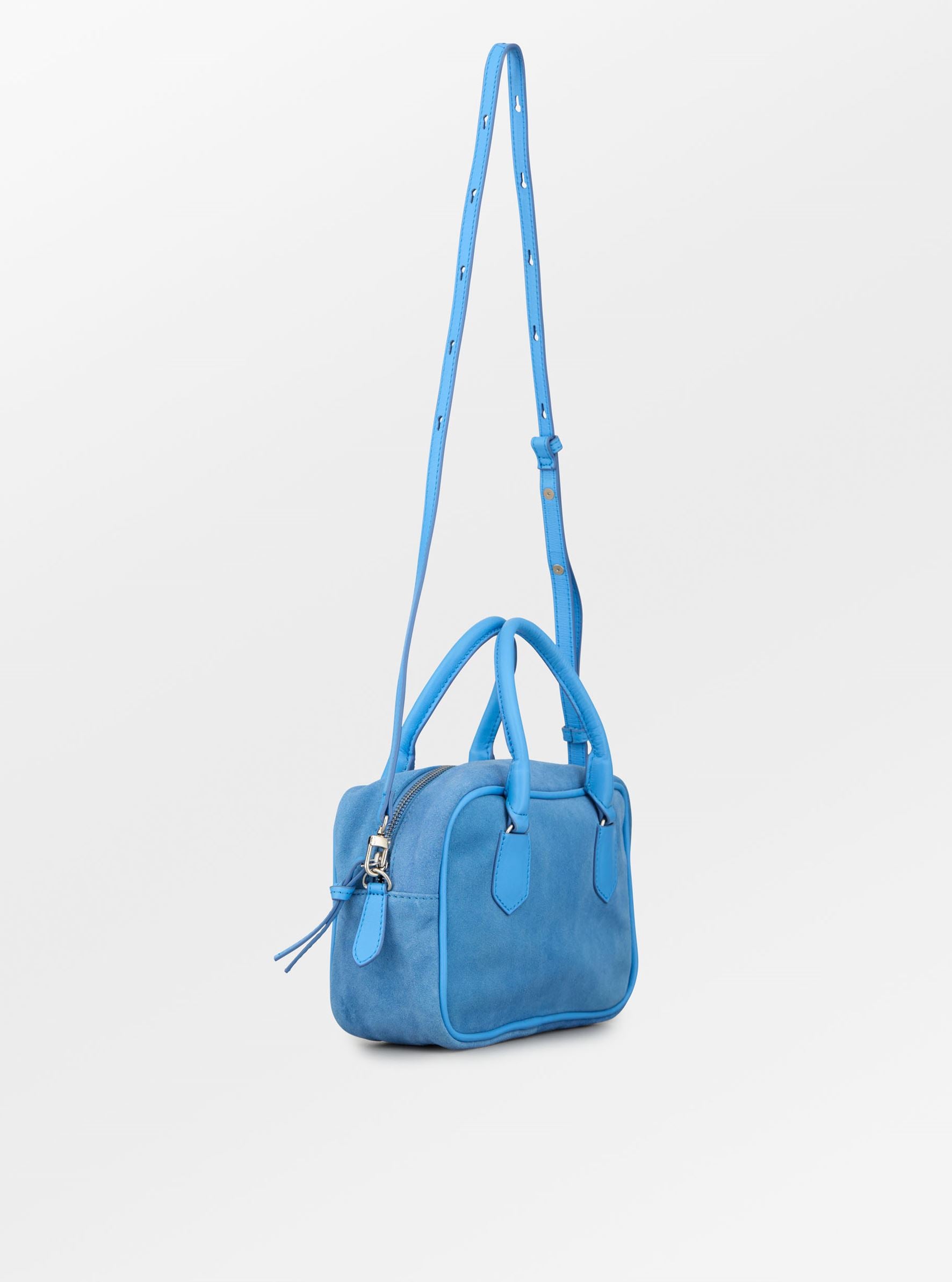 Becksöndergaard, Suede Bree Bag - Azure Blue, bags, bags, bags, bags, bags