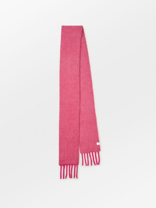 Becksöndergaard, Bruce Thin Scarf - Carmine Pink, scarves, scarves, winter accessories, winter accessories