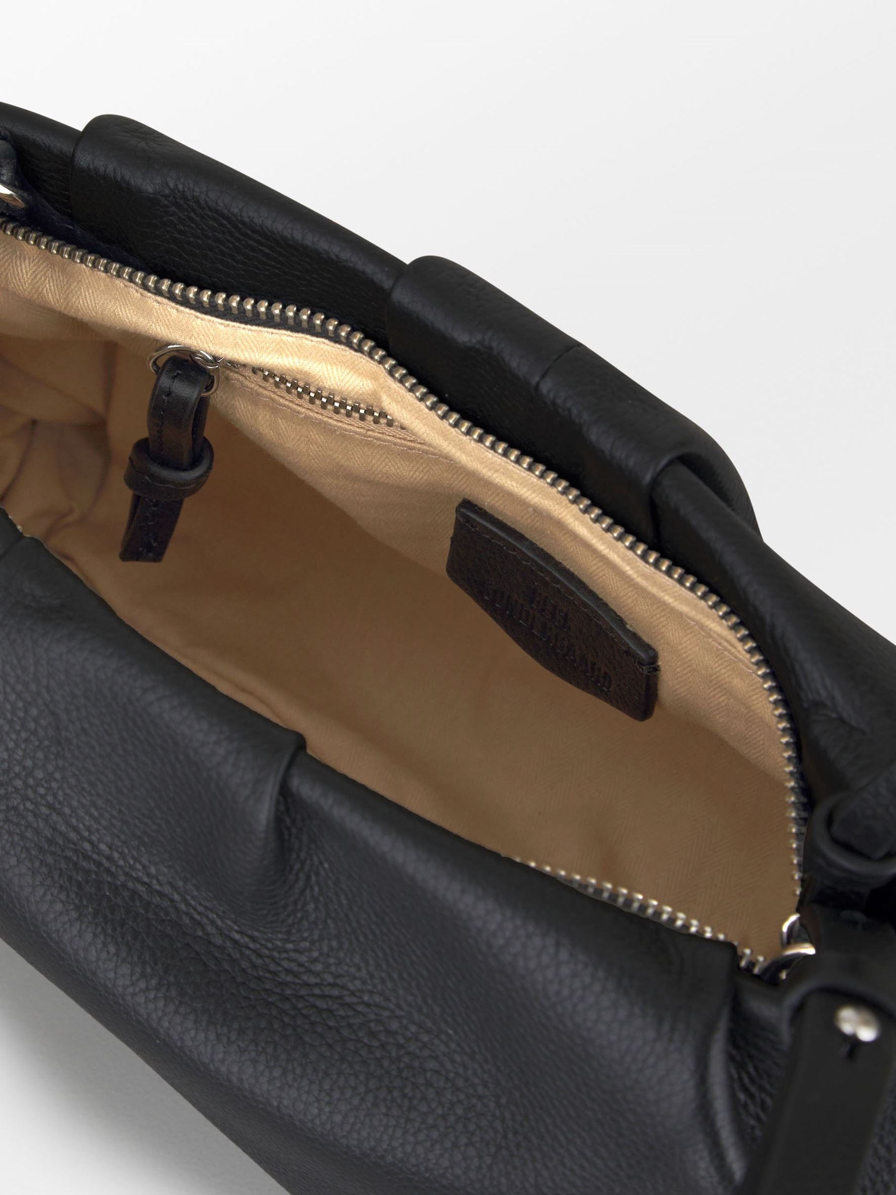 Becksöndergaard, Grain Small Clutch Bag - Black, news, xmas-ps 2026