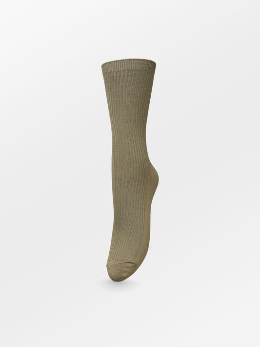 Becksöndergaard, Telma Solid Sock - Burnt Olive, socks, archive, archive, sale, sale, socks, black week, black week