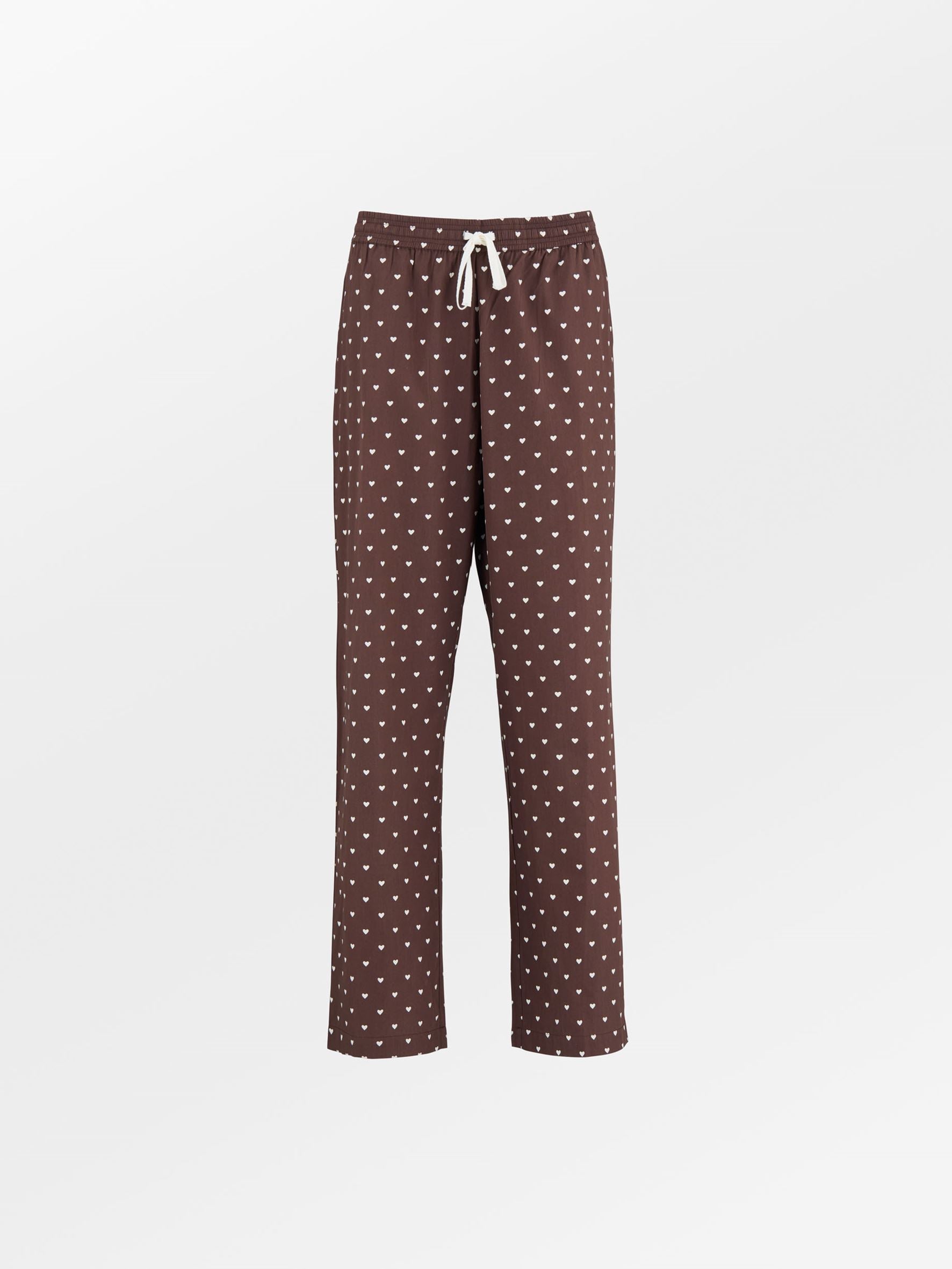 Becksöndergaard, Amor Pyjamas Set - Brown/Off-white, homewear, homewear, gifts, gifts