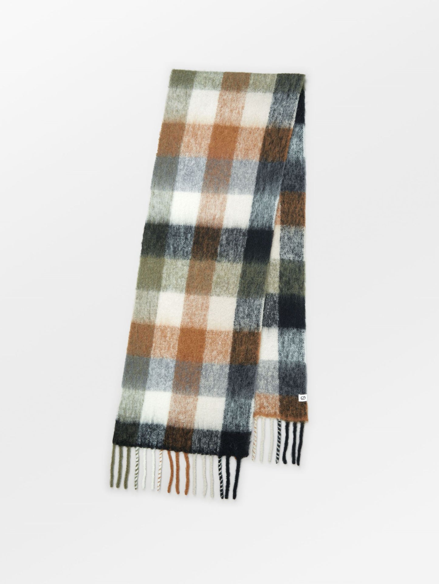 Becksöndergaard, Check Anilopa Scarf - Army, scarves, scarves, sale, sale, scarves