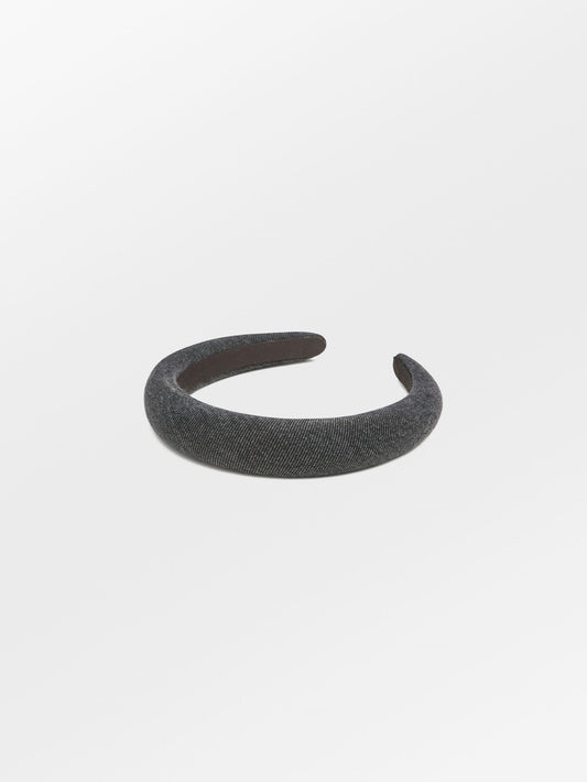Becksöndergaard, Washed Denima Midi Hairbrace - Stonewash Grey, accessories, accessories, black week, black week