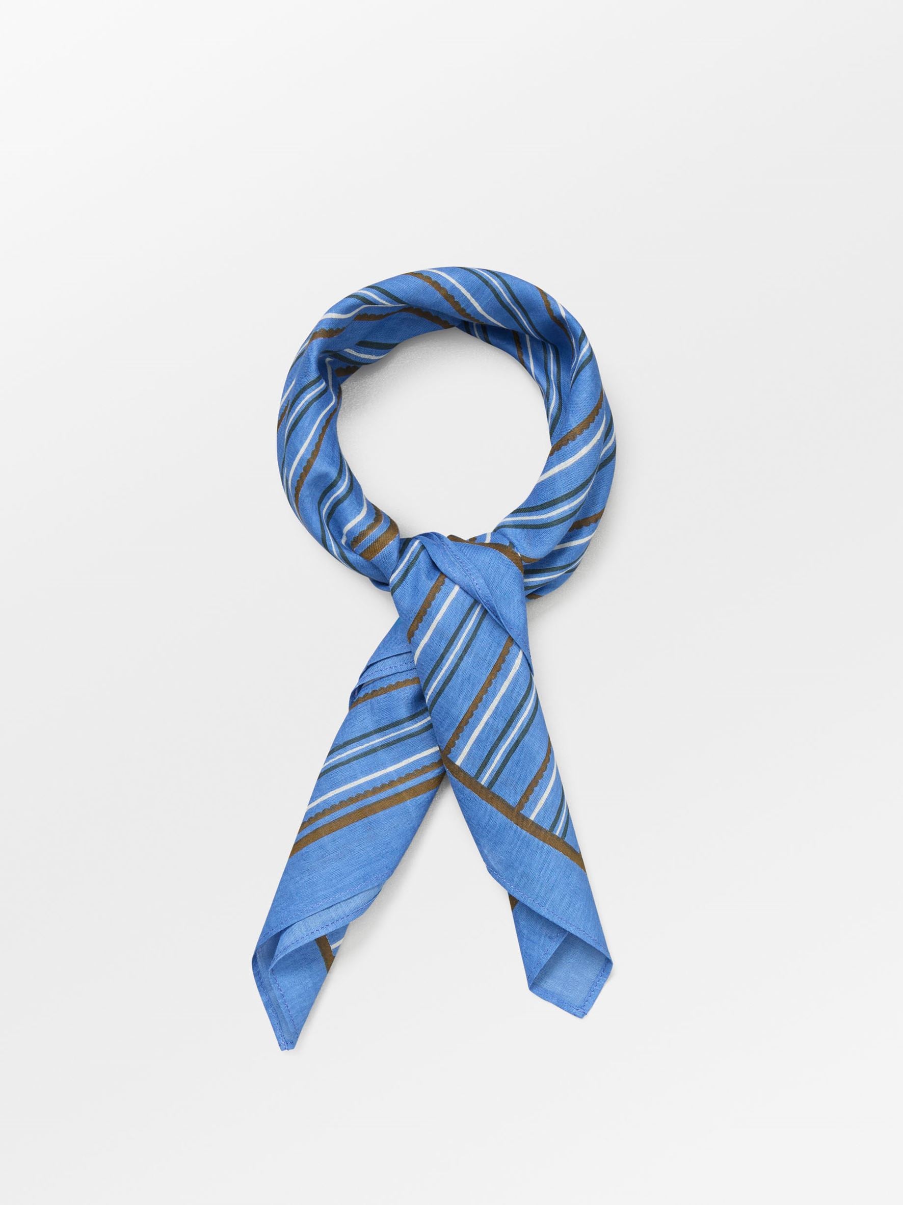 Scallopia Striped Cotta Scarf OneSize BeckSöndergaard