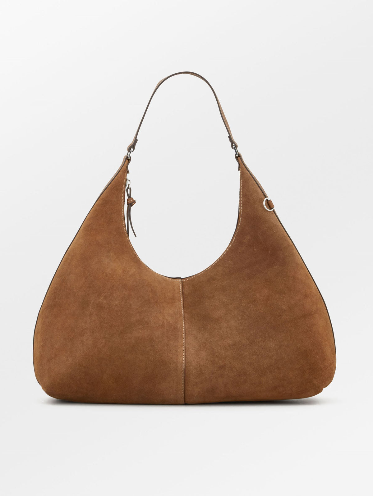 Becksöndergaard, Suede Shae Zip Bag - Cognac Brown, bags, spring summer 2027x