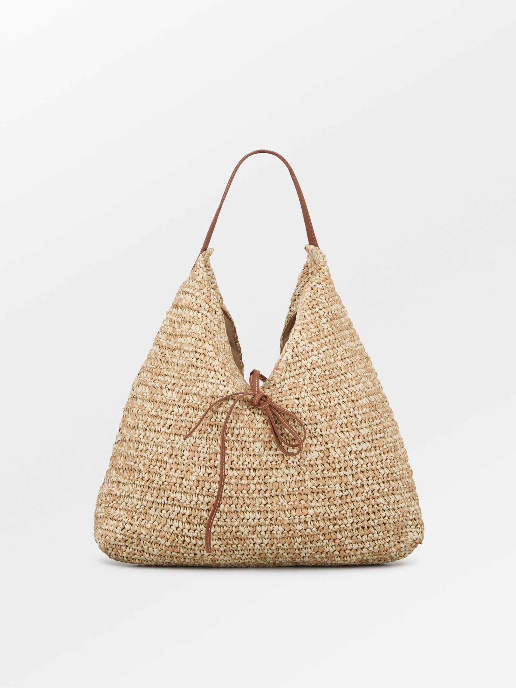 Paper Straw Siena Bag OneSize BeckSöndergaard