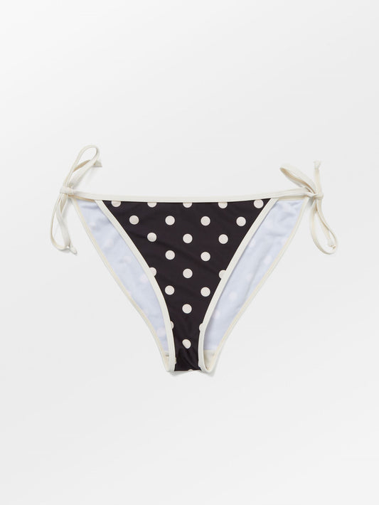 Becksöndergaard, Contrast Maxi Polka Baila Bikini Tanga - Black, swimwear, swimwear