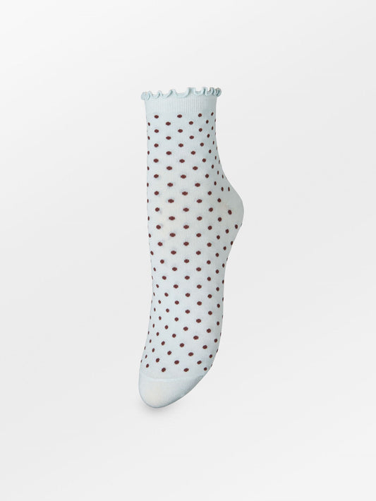 Dotted Frilla Short Sock Socks BeckSöndergaard