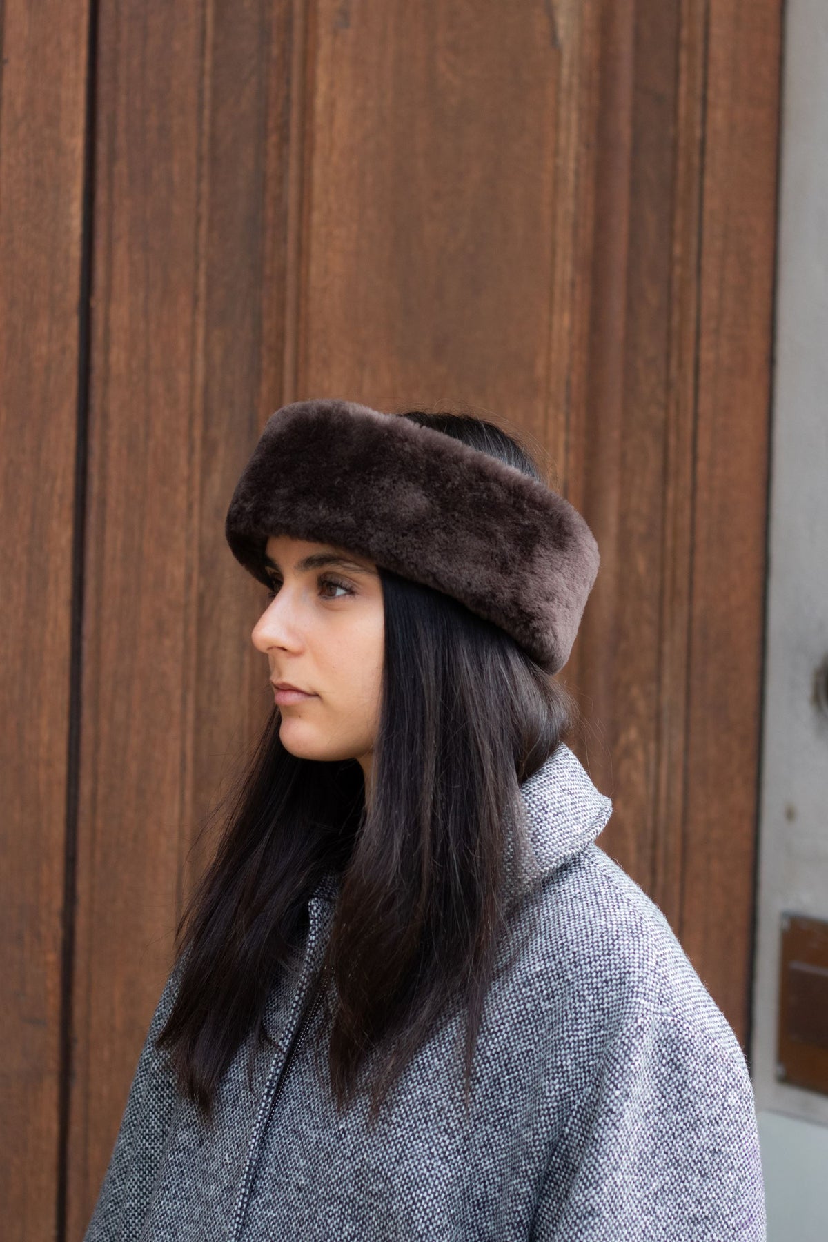 Dora Shearling Headband Clothing BeckSöndergaard