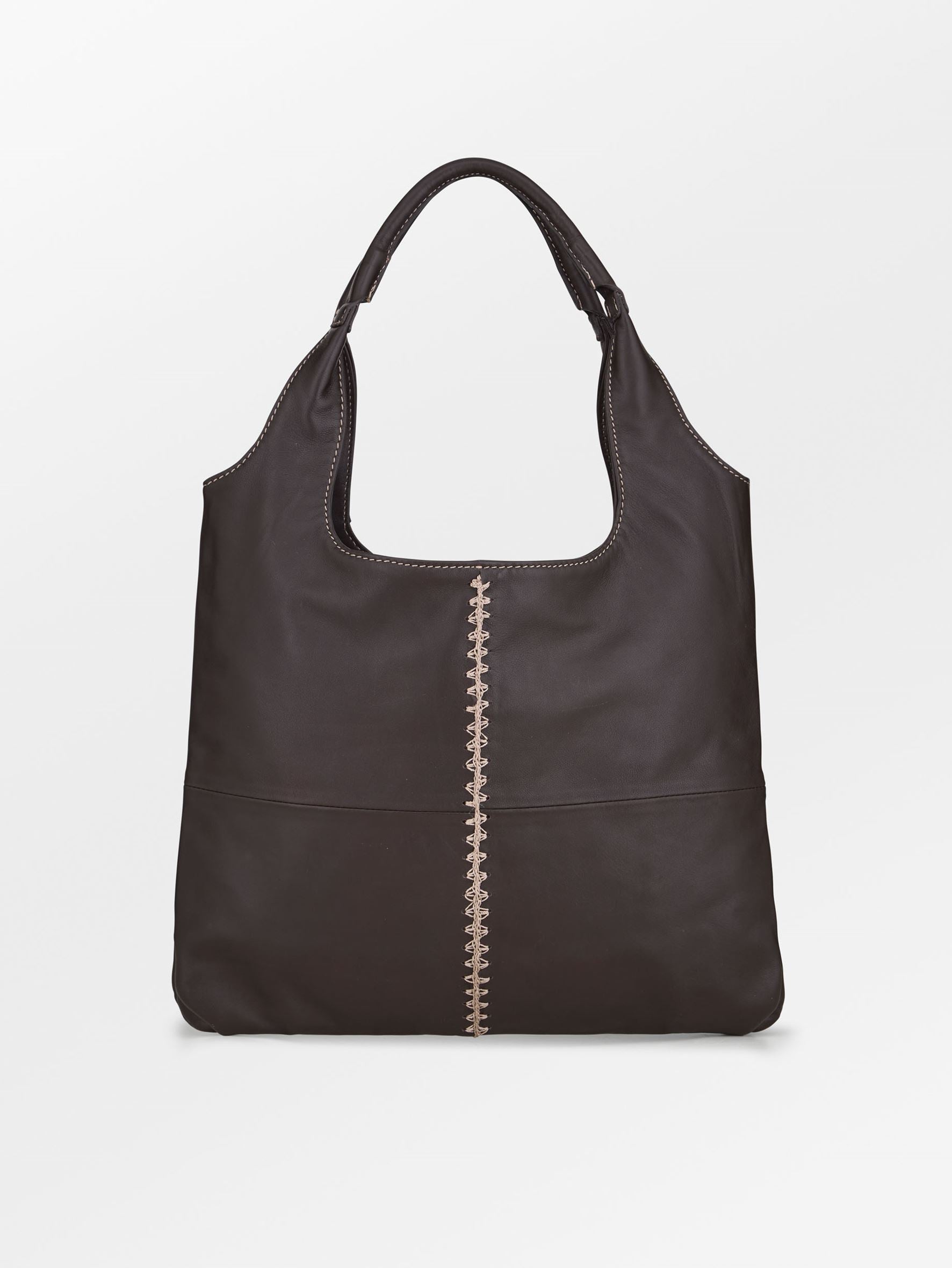 Lamb Clea Crochet Shopper Bag - Brun OneSize BeckSöndergaard