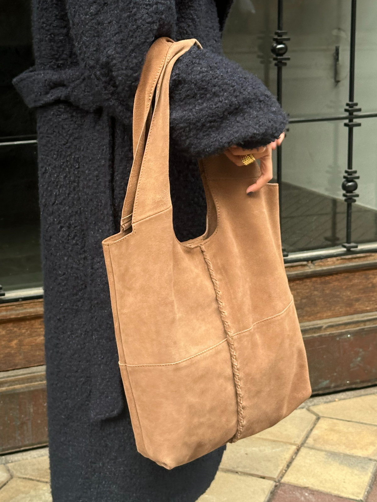 Suede Demi Bag OneSize BeckSöndergaard