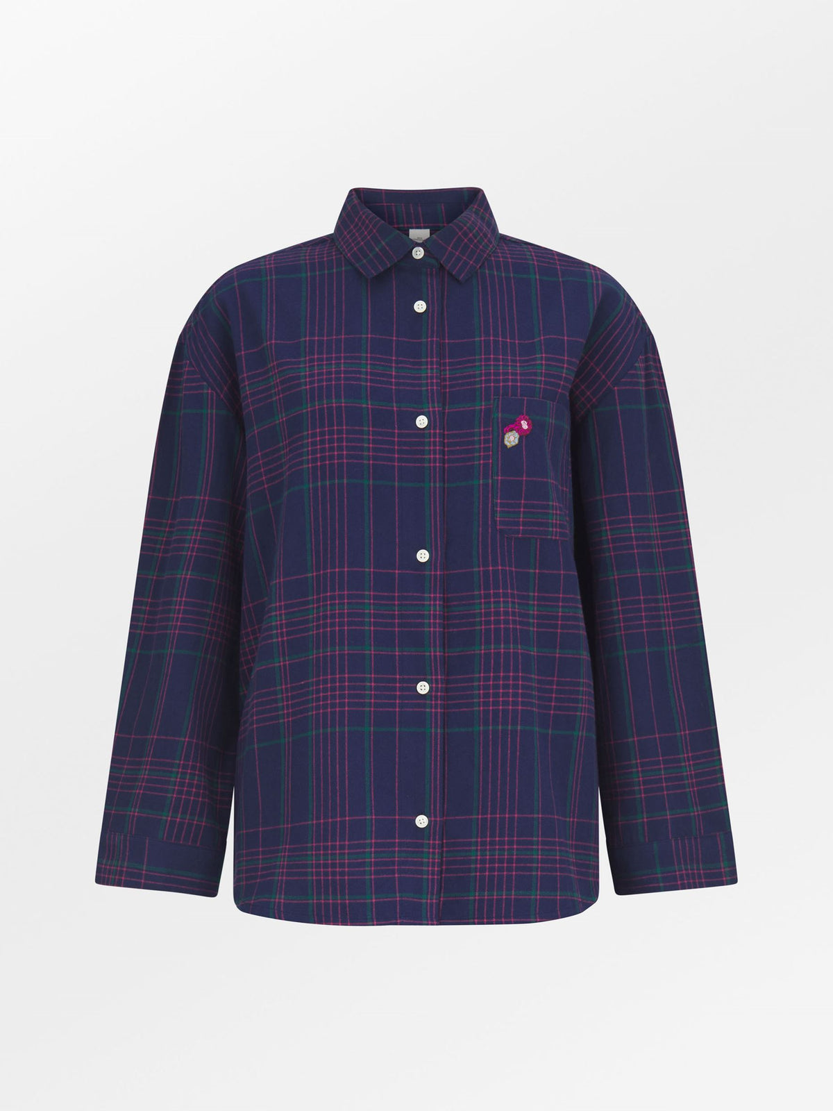 Flannel Gridy Pyjamas Shirt Clothing BeckSöndergaard