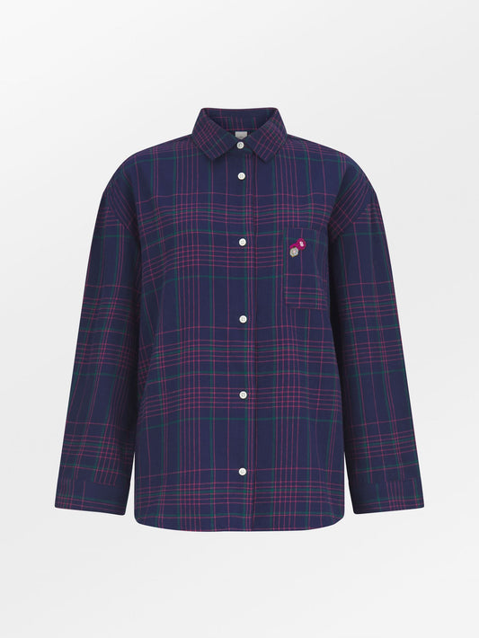 Flannel Gridy Pyjamas Shirt Clothing BeckSöndergaard