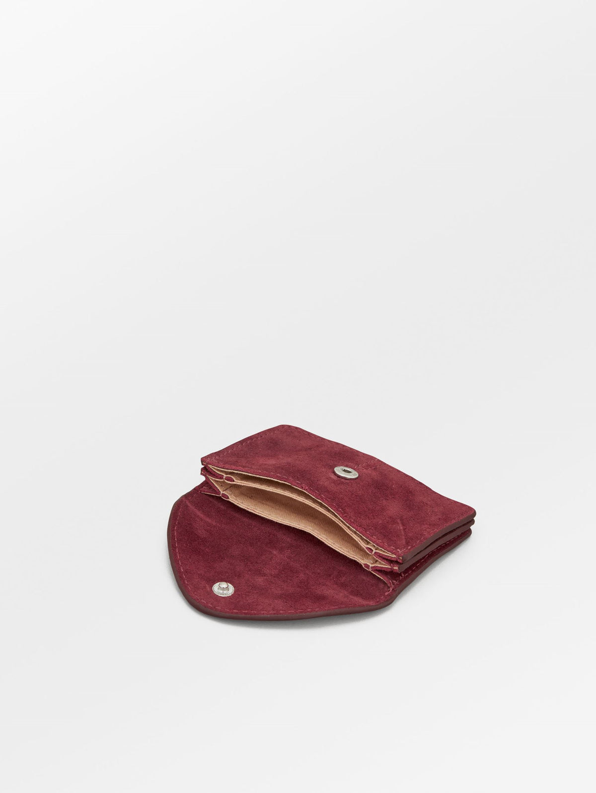 Suede Cutline Card Wallet OneSize BeckSöndergaard