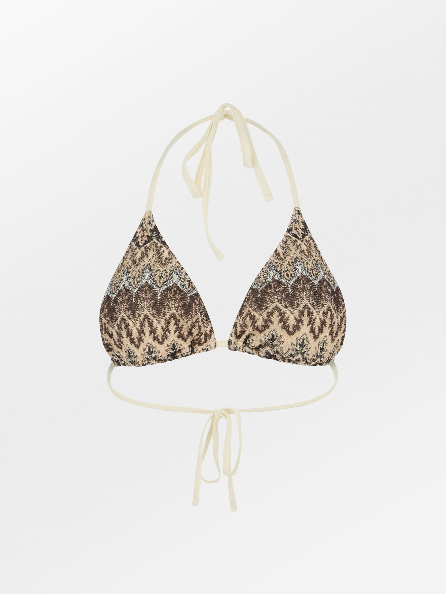 Becksöndergaard, Amber Bel Bikini Top - Mocha Brown, swimwear, swimwear, noos, swimwear, swimwear, black week, black week, noos