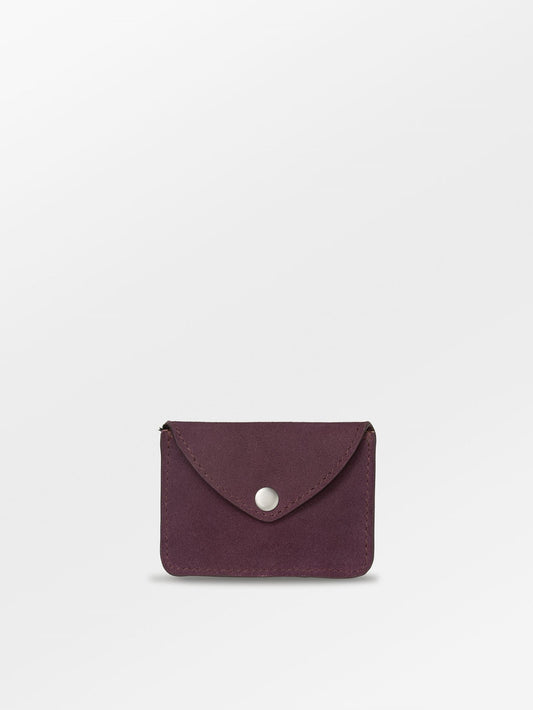 Suede Card Wallet OneSize BeckSöndergaard