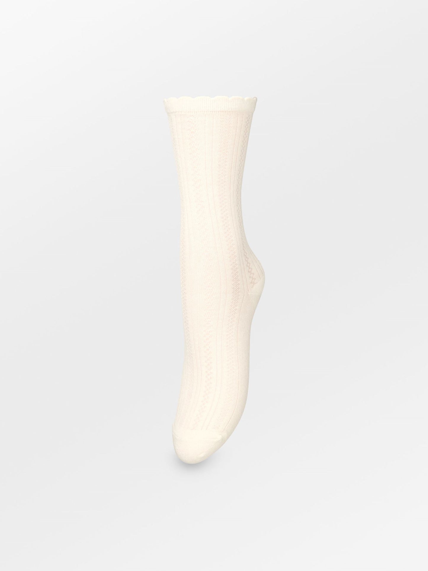 Becksöndergaard, Crochia Cotta Sock - Birch White, socks, archive, archive, socks, black week, black week