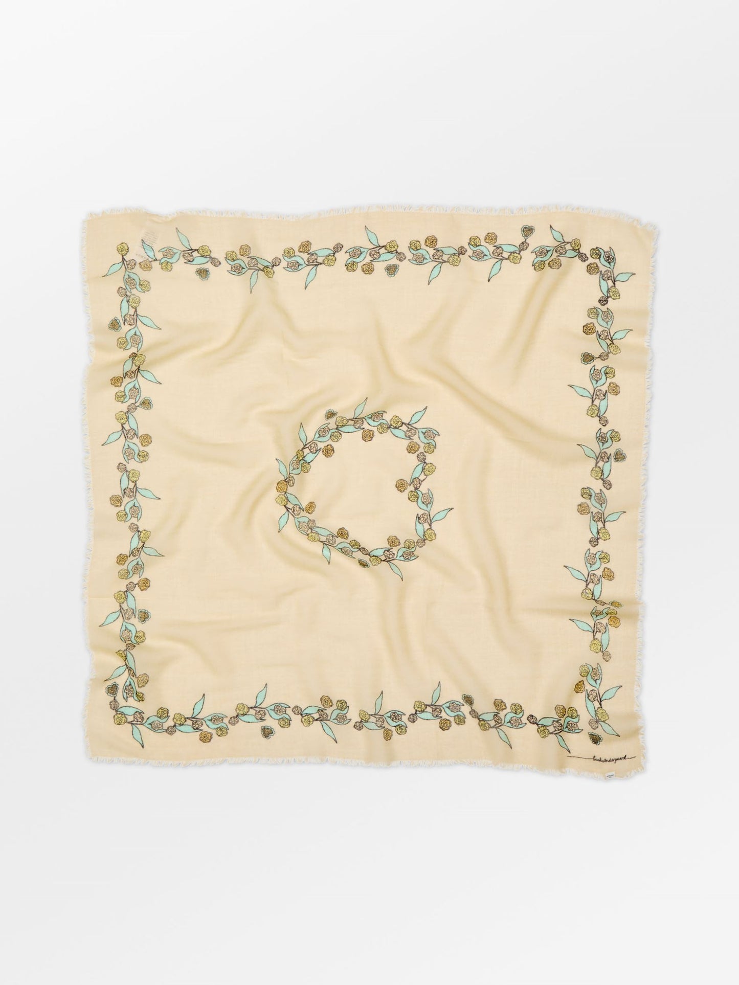 Becksöndergaard, Carna Woo Scarf - Birch White, scarves, scarves, sale, sale, scarves, scarves, scarves, black week, black week