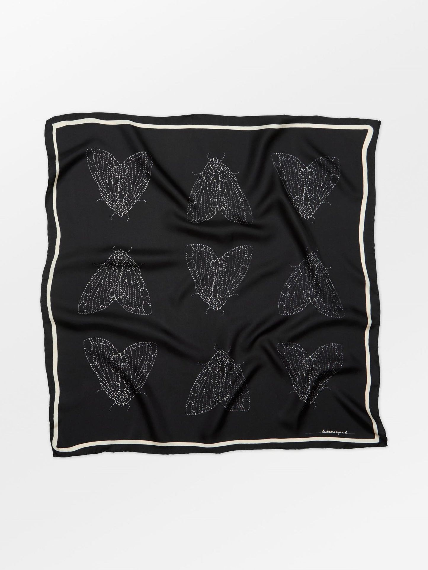Becksöndergaard, Tinea Sia Scarf - Black, scarves, scarves, scarves, scarves, gifts