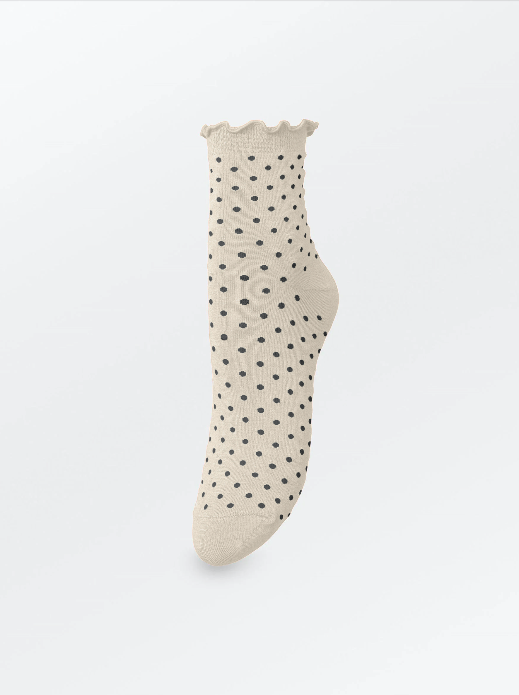 Dotted Frilla Short Sock Socks BeckSöndergaard