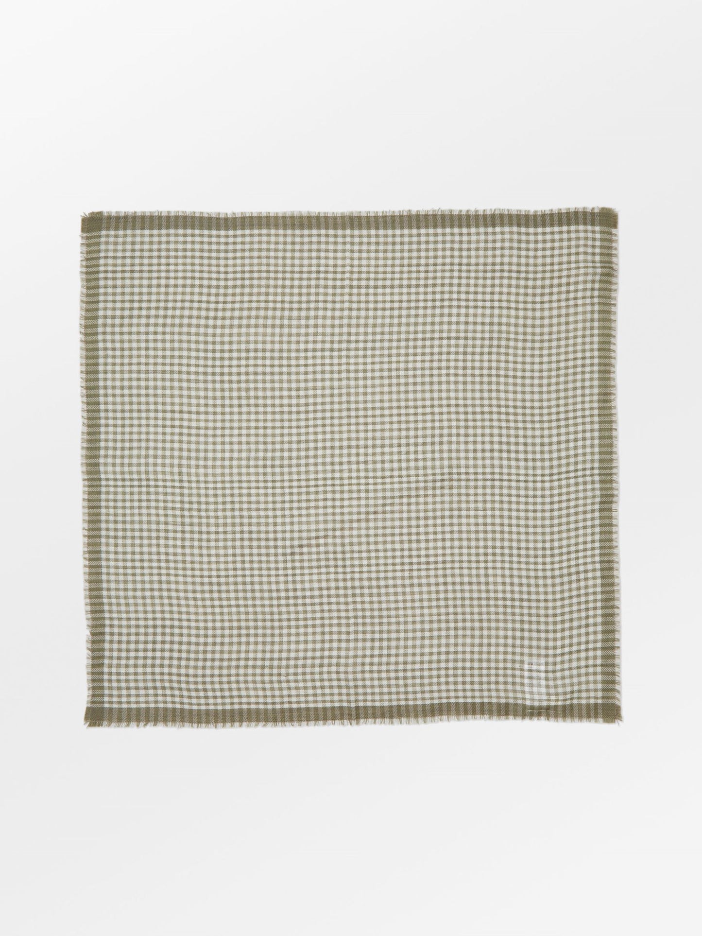 Gingham Wica Scarf OneSize BeckSöndergaard