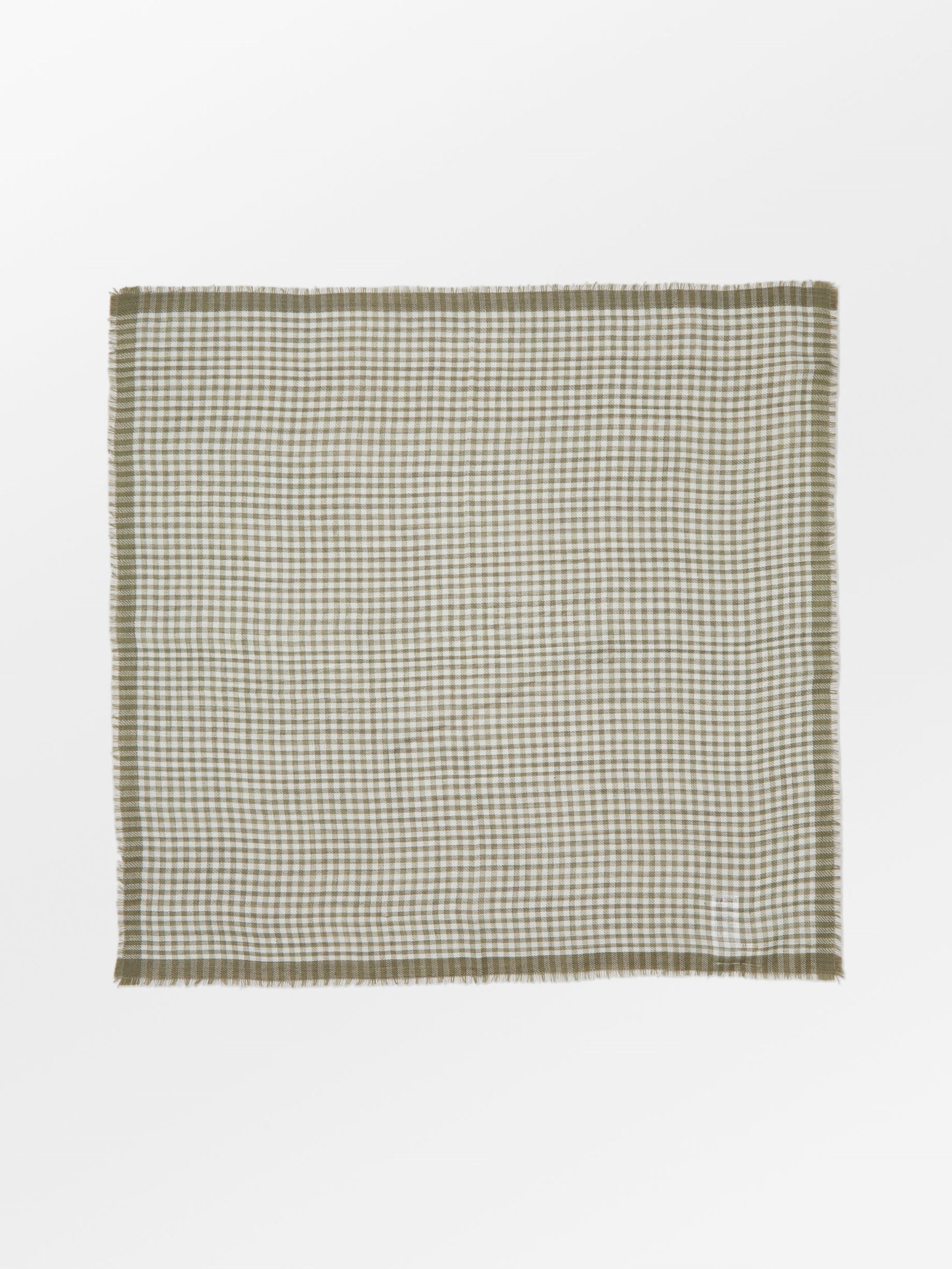 Gingham Wica Scarf OneSize BeckSöndergaard