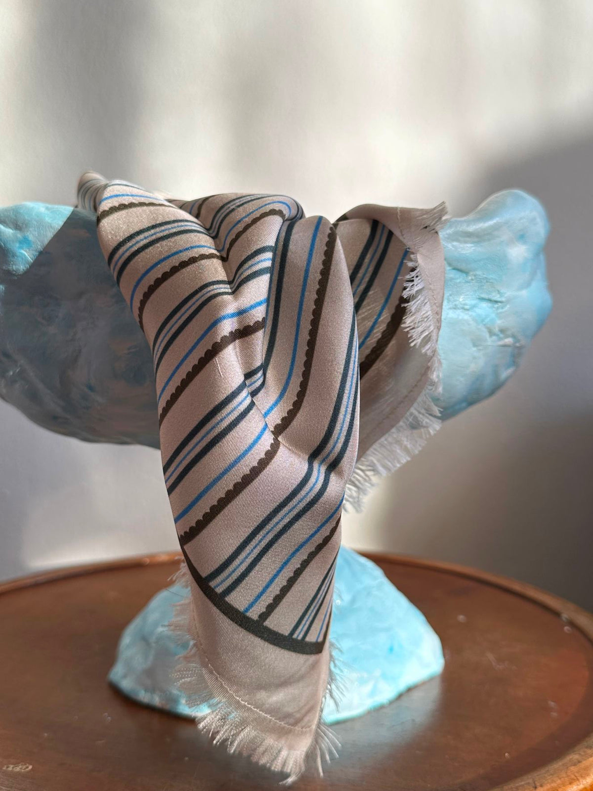 Scallopia Striped Sia Scarf OneSize BeckSöndergaard