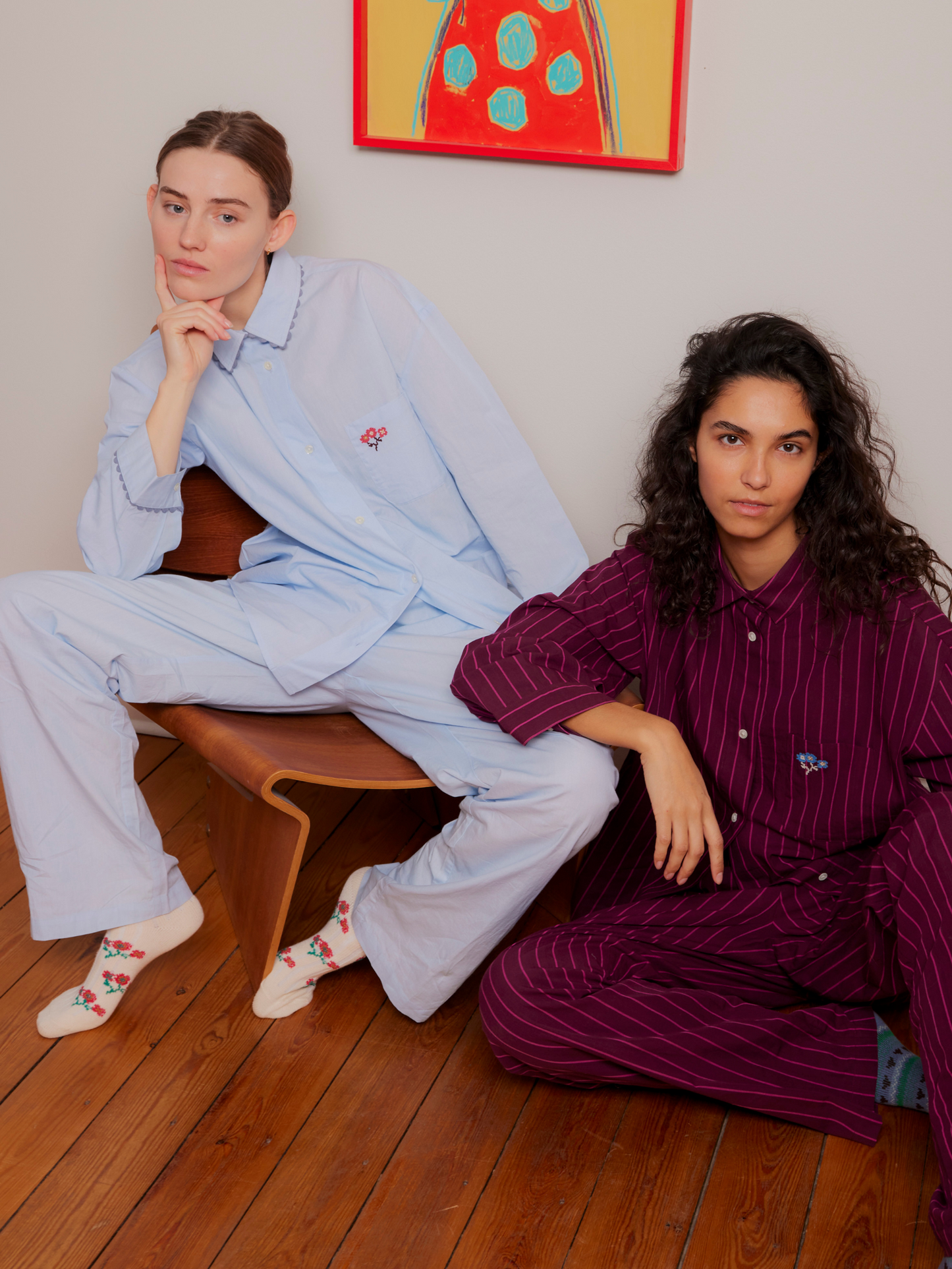 Scallop Flotile Pyjamas Shirt Clothing BeckSöndergaard