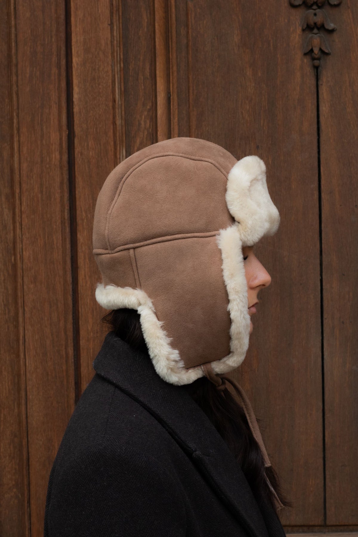 Becksöndergaard, Dora Aviator Hat - Emperador Brown, accessories, winter accessories, accessories, winter accessories