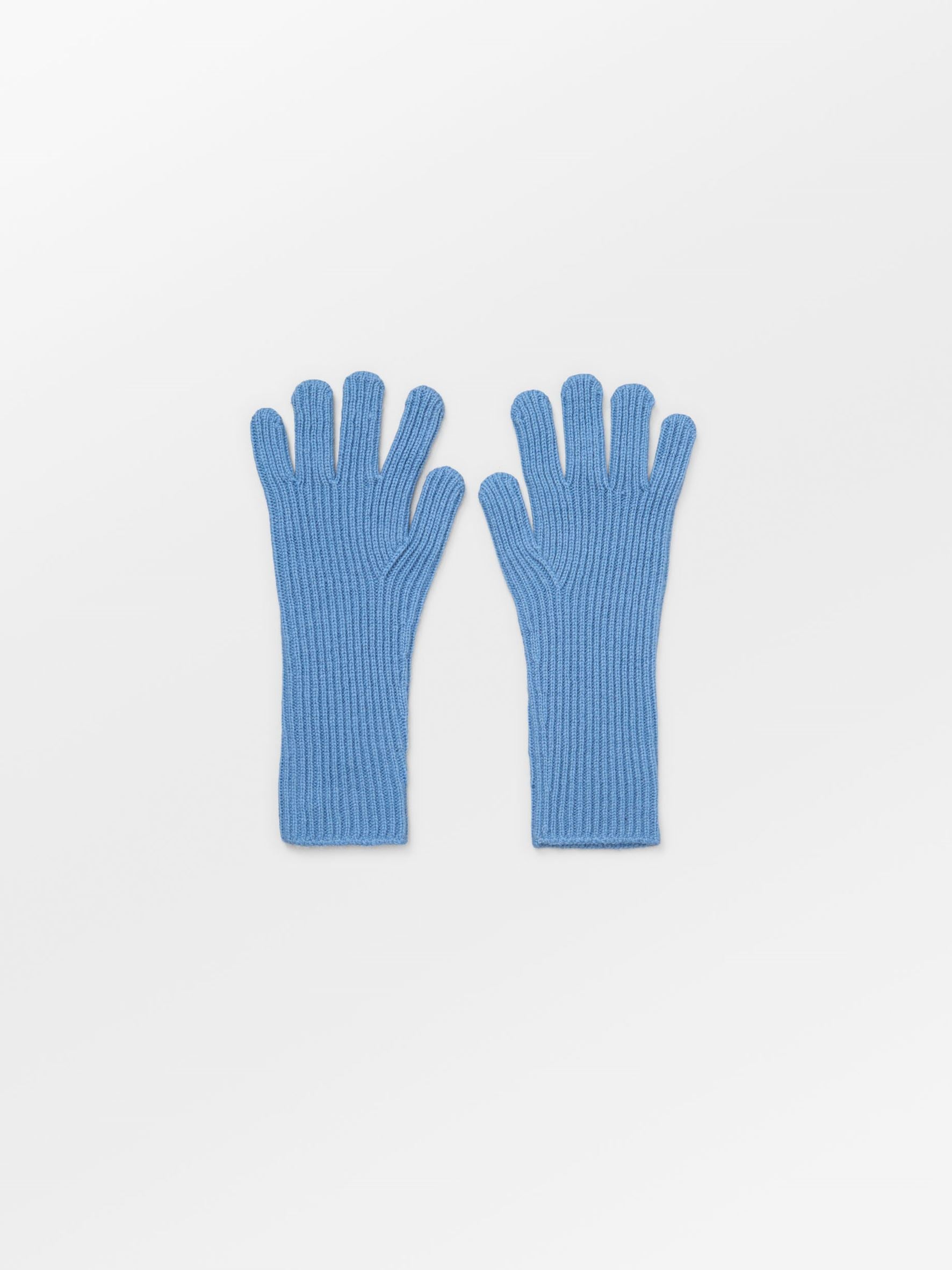 Woona Short Gloves - Blue OneSize BeckSöndergaard