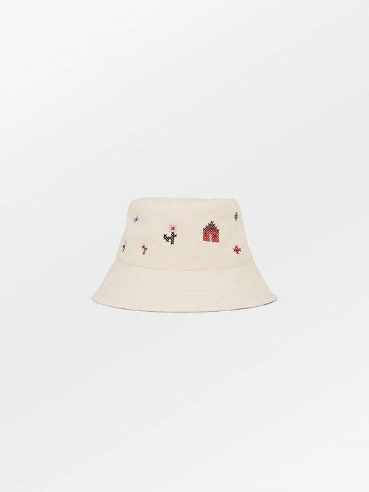 Embroidered Cotta Bucket Hat Clothing BeckSöndergaard