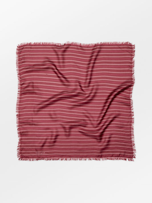 Becksöndergaard, Strifilia Sia Scarf - Tibetan Red, scarves, scarves, archive, archive, scarves, scarves, black week, black week