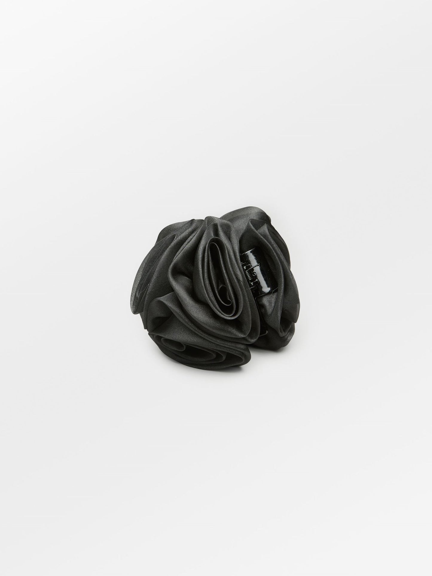 Becksöndergaard, Organza Flower Hair Claw - Black, accessories, accessories, sale, sale, sale, party, accessories, black week, black week, party