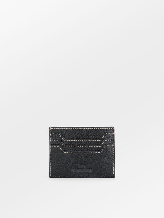 Becksöndergaard, Grained Card Holder - Black, accessories, accessories