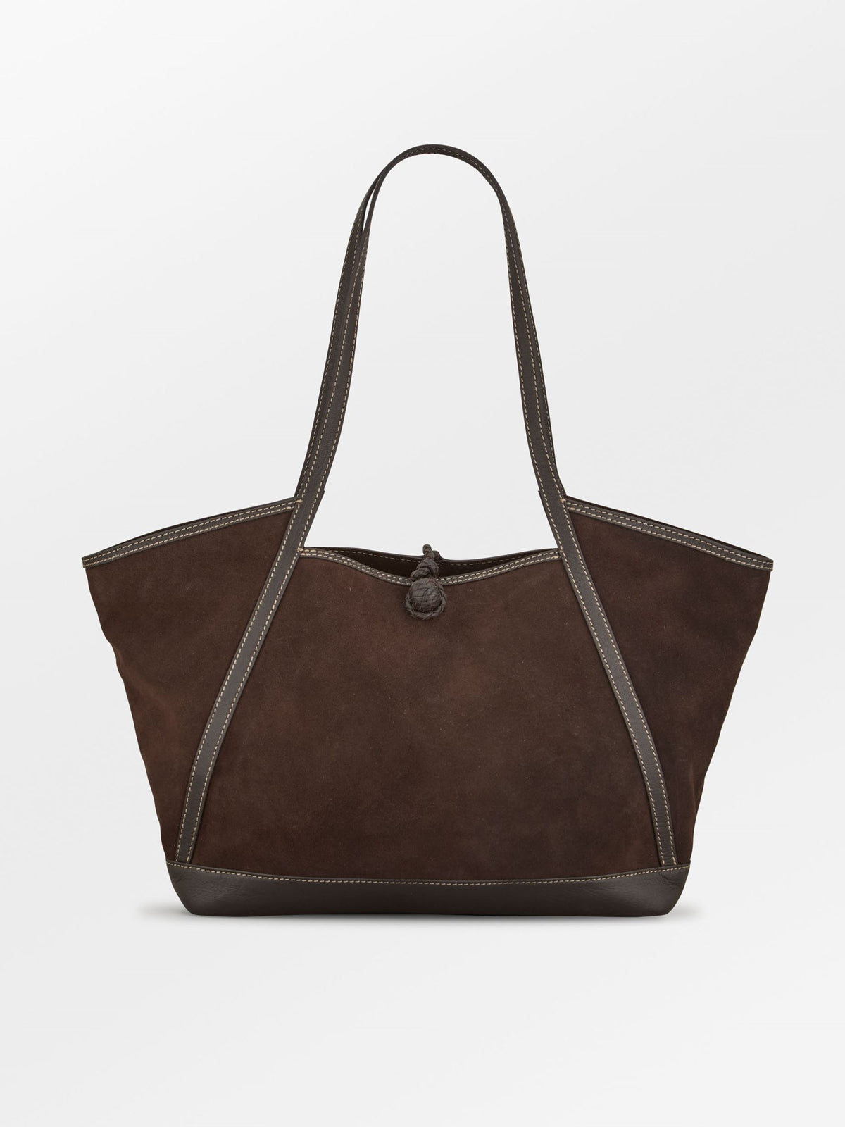 Becksöndergaard, Suede Josette Bag - Chocolate Plum, onesize