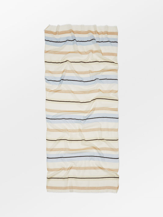 Becksöndergaard, Stripeana Cowea Scarf - Birch White, archive, archive