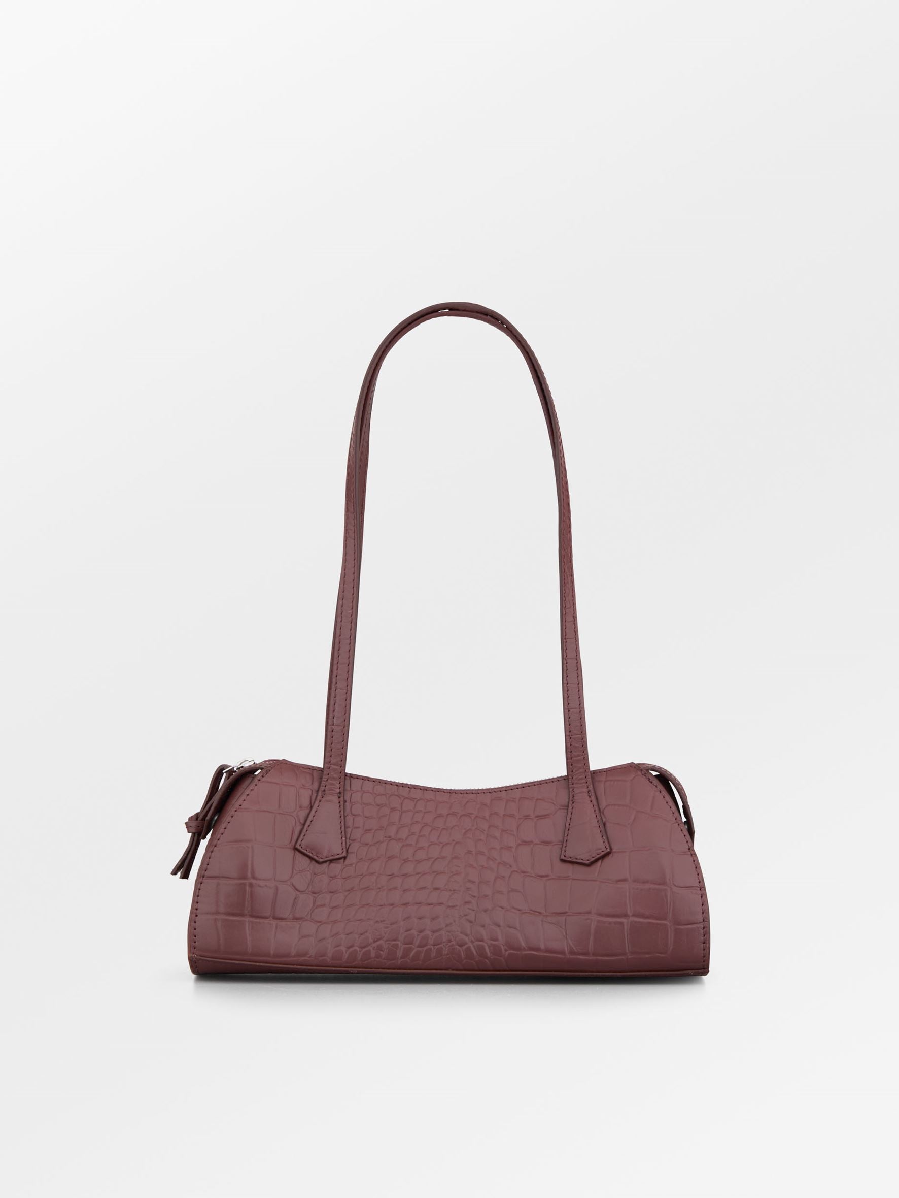 Becksöndergaard, Croc Babette Bag - Russet Brown, bags, archive, bags, archive, bags, black week, black week