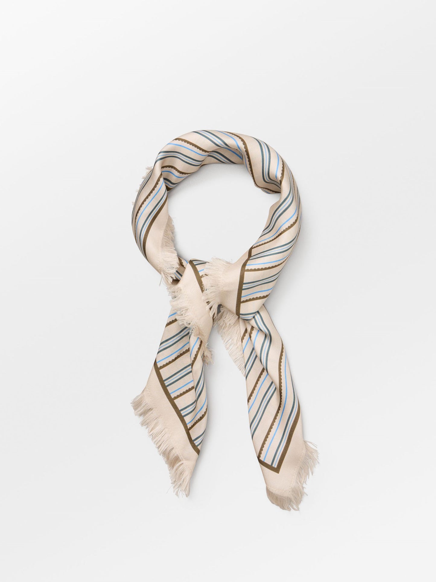 Scallopia Striped Sia Scarf OneSize BeckSöndergaard