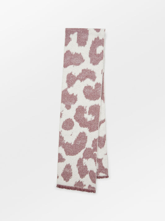 Becksöndergaard, Graphileola Wool Scarf - Fig Red, scarves, scarves, winter accessories, winter accessories