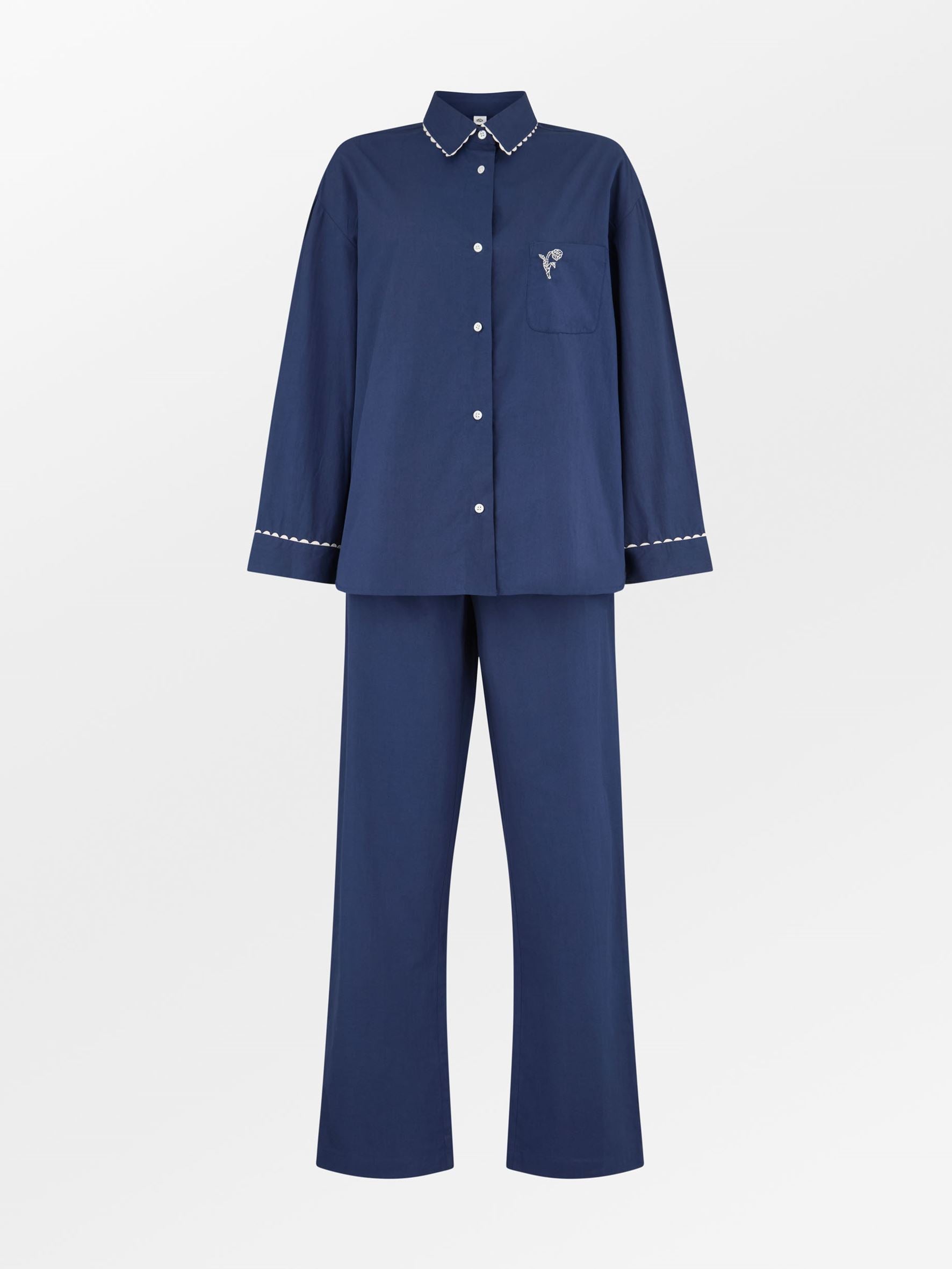 Scallop Pyjamas Shirt Clothing BeckSöndergaard