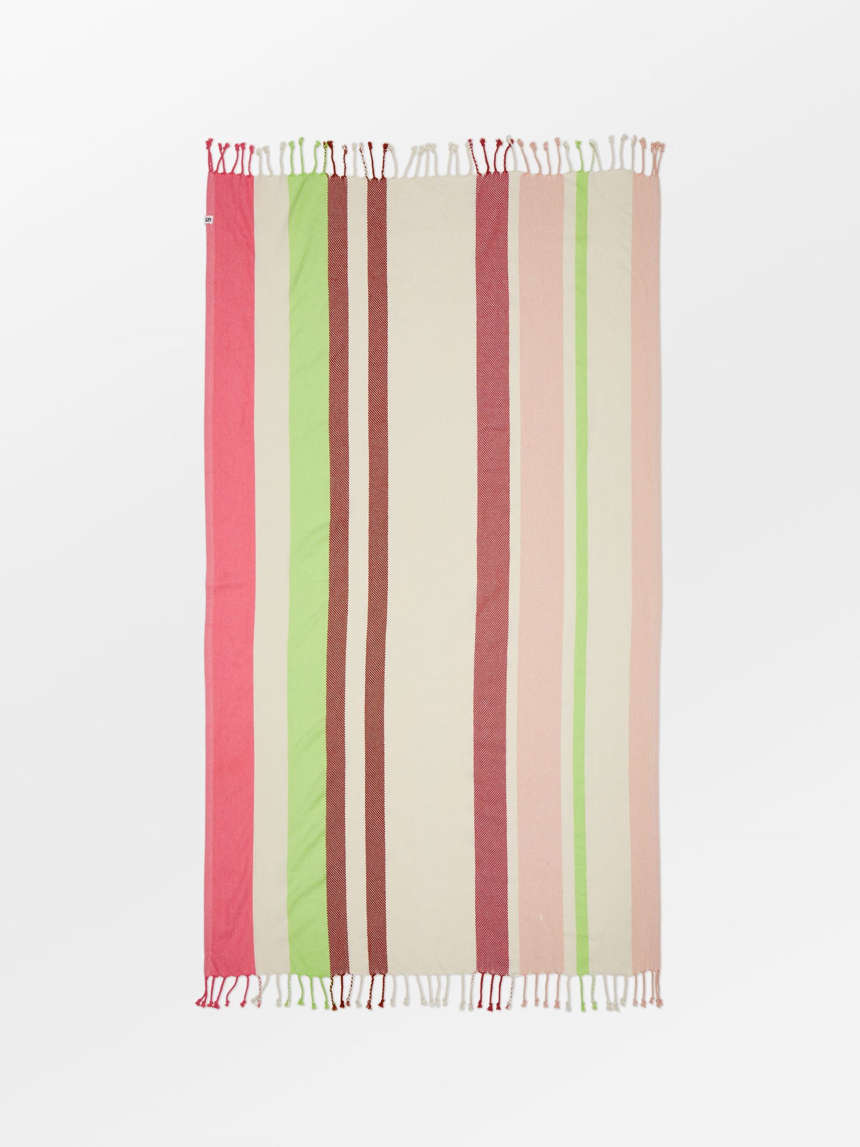 Stripy Cotta Towel OneSize BeckSöndergaard